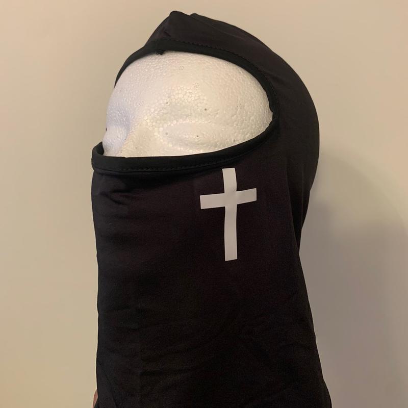 Unisex Cross Designed Polyester Ski Mask Balaclava