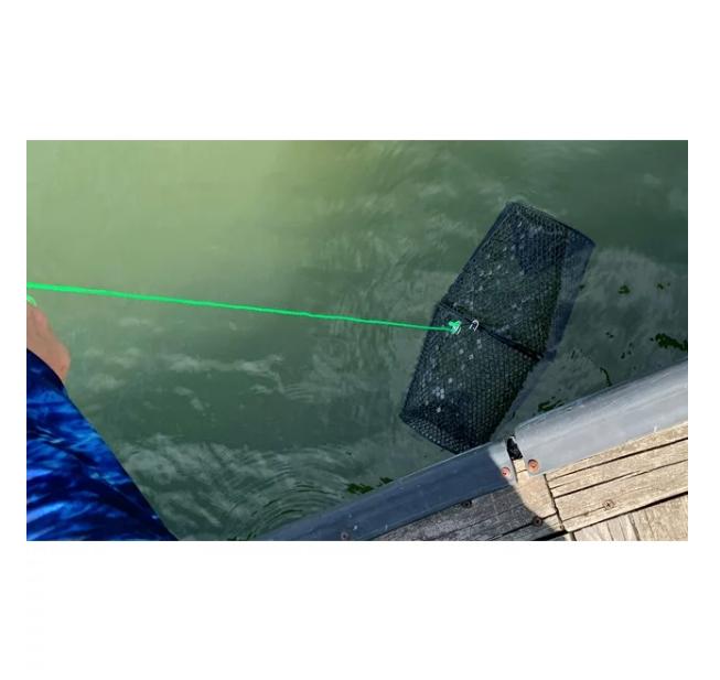 Frabill Torpedo Minnow Trap, Mesh, Black