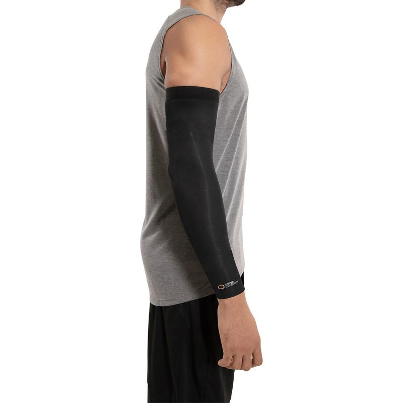 Copper Compression Arm Sleeve for Men and Women Sports and Outdoor Activities