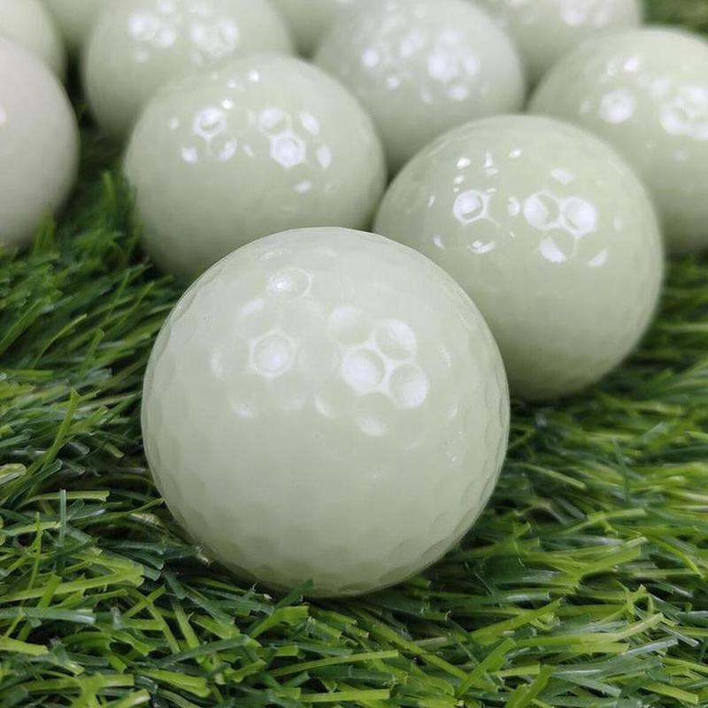 Fluorescent Glowing in the Dark Golf Ball, Long Lasting Bright Luminous Golf Ball for Night Sports, Golf Supplies