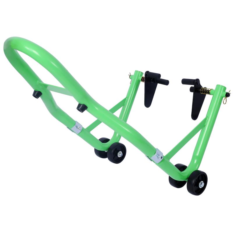 Donext Motorcycle Stand 850LB Sport Bike Rear Wheel Lift Swingarm Paddock Stands Green, U