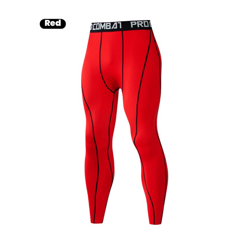 Men's Leggings Stretch Light Compression Pants Tight Casual Fashion Simple Sports Gym Running Workout Basketball Soccer Bike Suitable For Spring, Summer, Fall And Winter Black White Blue Red Green Gray