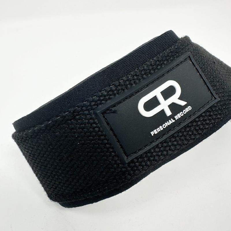 Personal Record Lightweight Wrist Straps - PR904 - Black