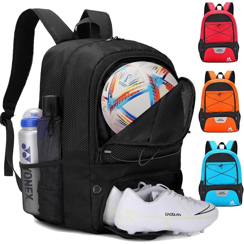 Soccer Bag-Soccer Backpack&Backpack for&Football Volleyball& Basketball,with Ball Compartment and  Package