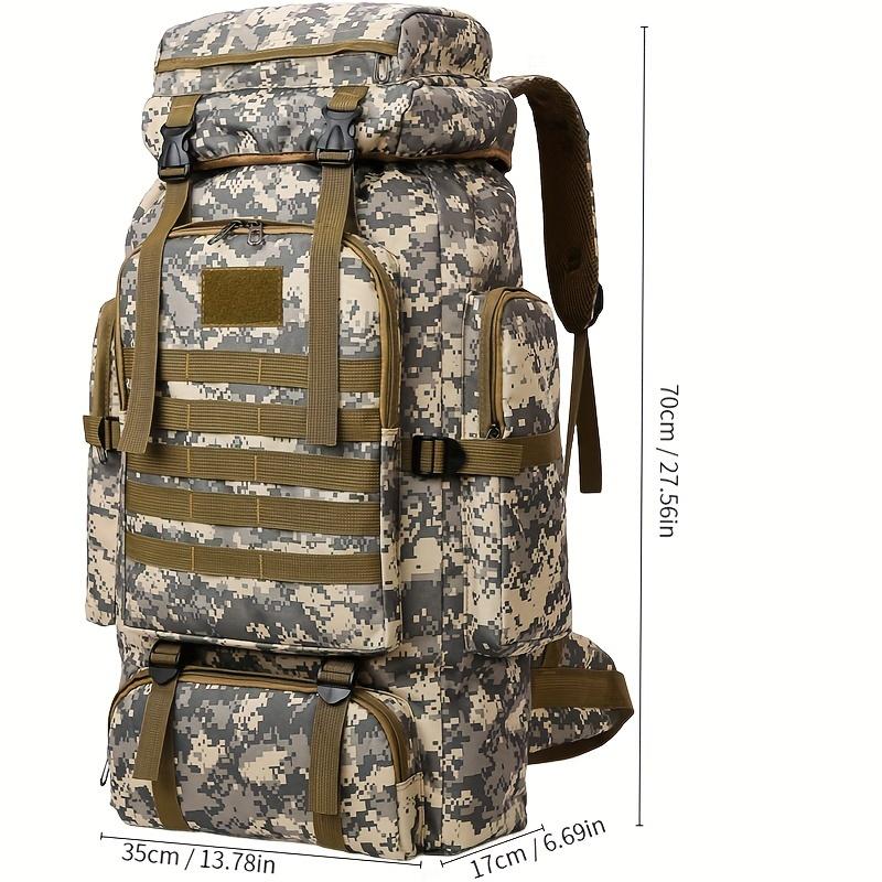 Outdoor High Capacity Hiking Bag, Hiking Backpack Camping Bag