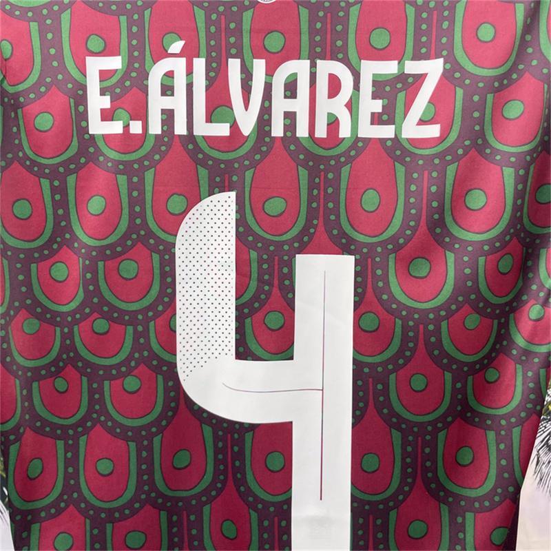 2024 Copa America Mexico #4 Alvarez Fan Edition Soccer Jersey