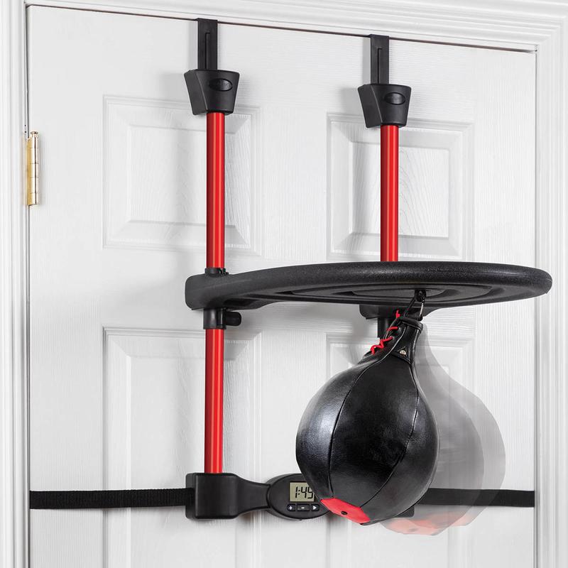 Over-the-Door Speed Bag Trainer - Boxing Training Equipment, Adjustable Height for Home Fitness