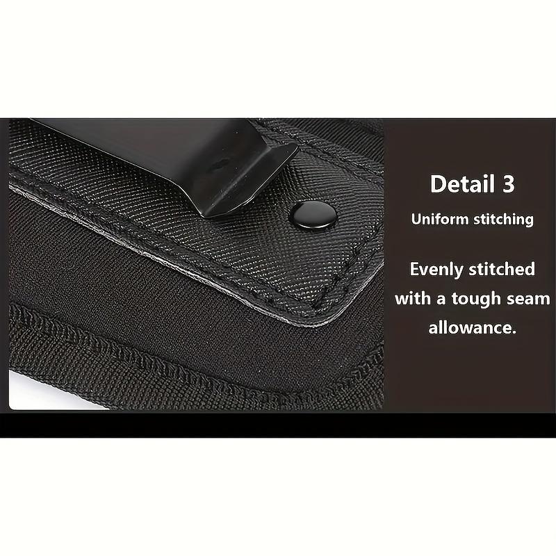 Outdoor Universal Two Slots Mag Pouch, Double Stack Magazines Pouch With Belt Clips For 9mm