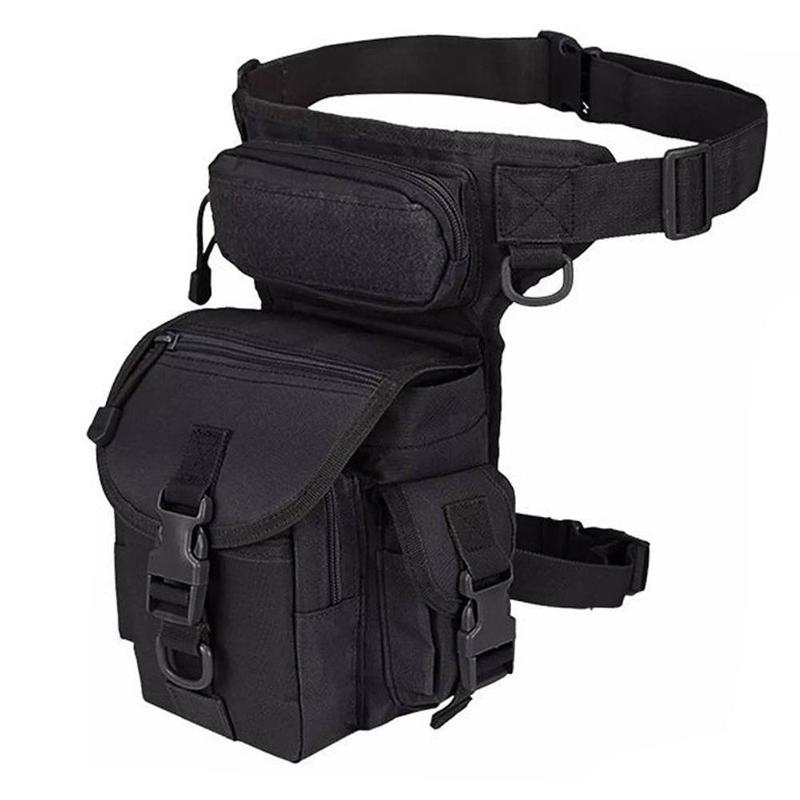 Multifunctional Leg Bag, Tactical Leg Bag, Motorcycle Riding Waist Bag, Multi-use Sports Bag for Outdoor Cycling Hiking