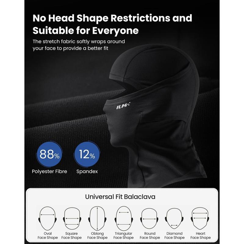 ILMMM Motorcycle Balaclava Face Mask for Ski Model FM01