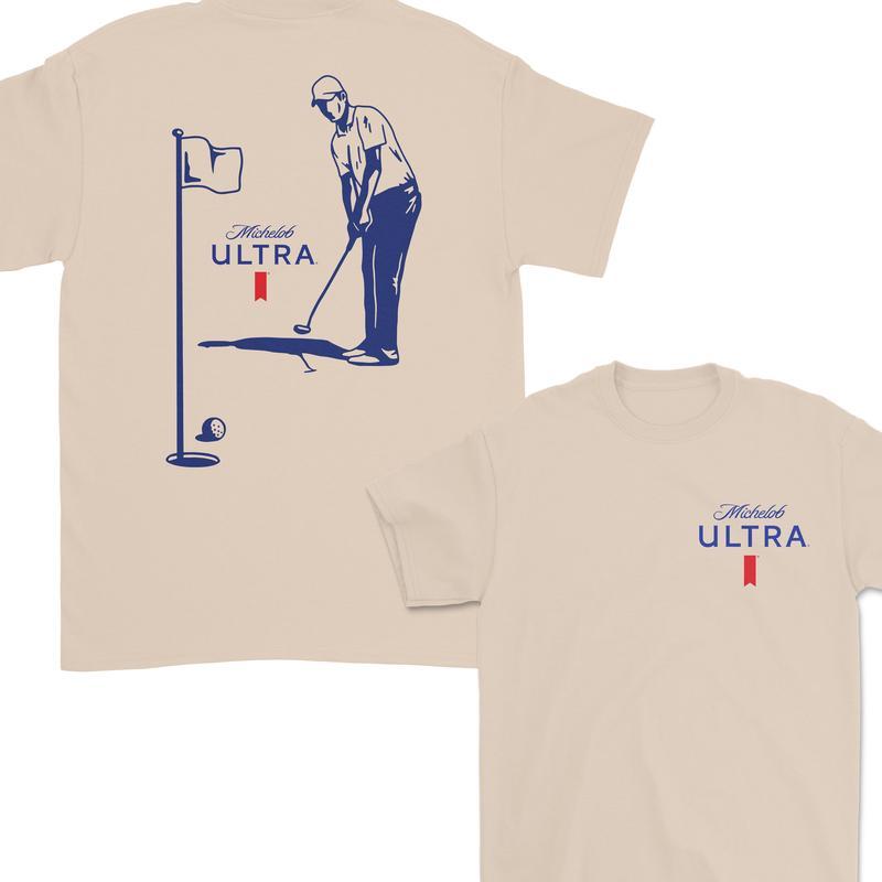 Michel0ob Ultra Golfing T-Shirt, 2 Side Golf T-Shirt, Gift For Golf Lover M235