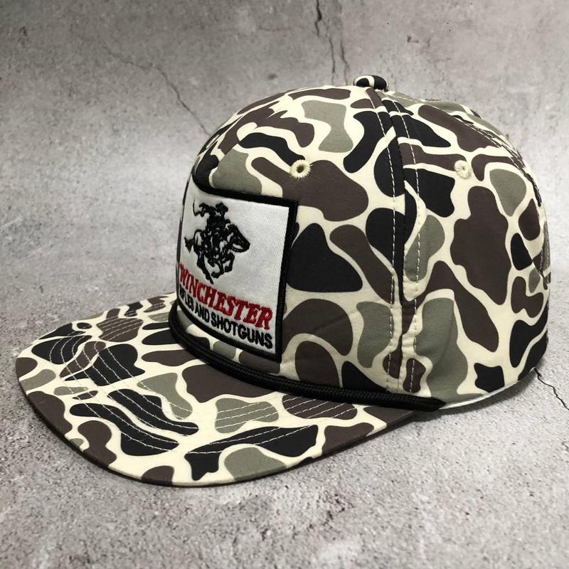 Winchester Camo Snapback – Classic Camouflage Hat, Hunting Cap, Outdoor Sports Snapback