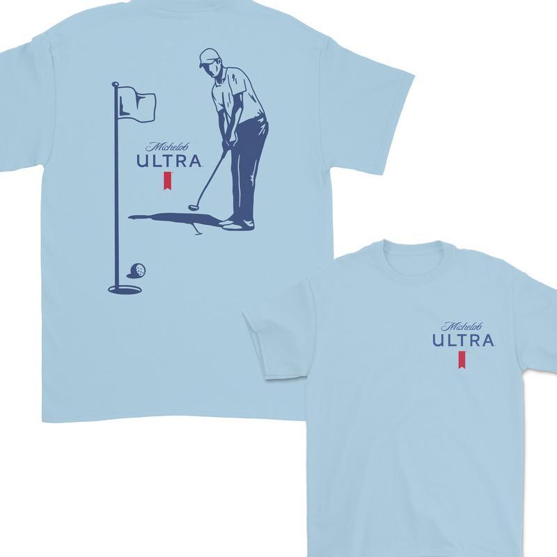 Michel0ob Ultra Golfing T-Shirt, 2 Side Golf T-Shirt, Gift For Golf Lover M235