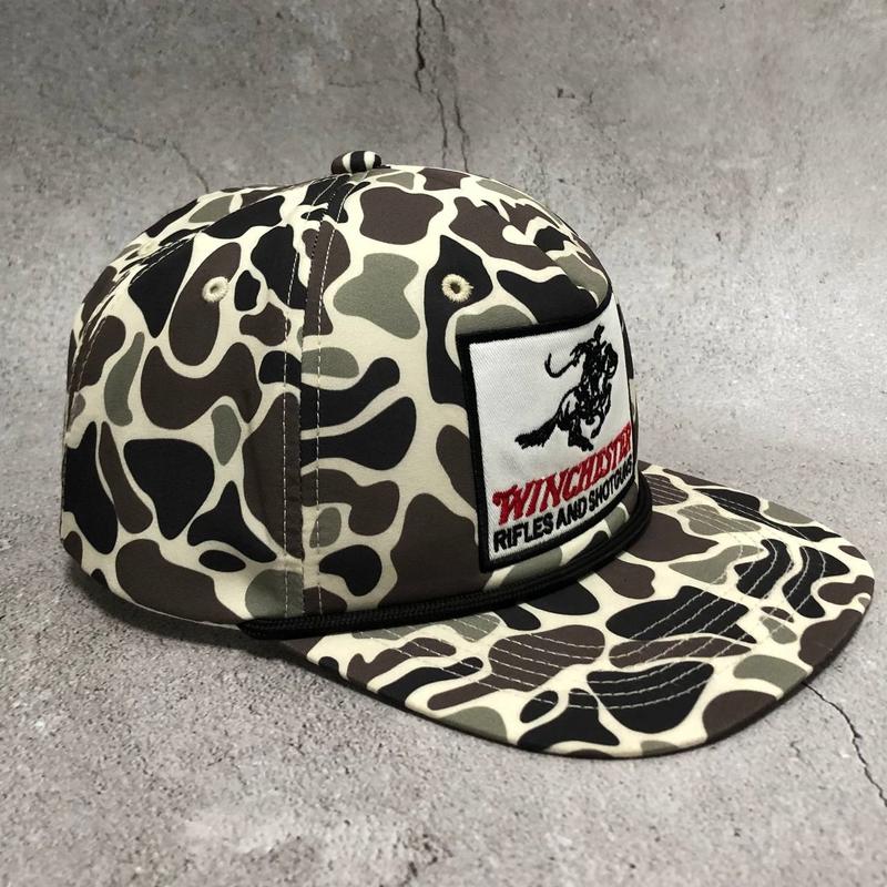 Winchester Camo Snapback – Classic Camouflage Hat, Hunting Cap, Outdoor Sports Snapback