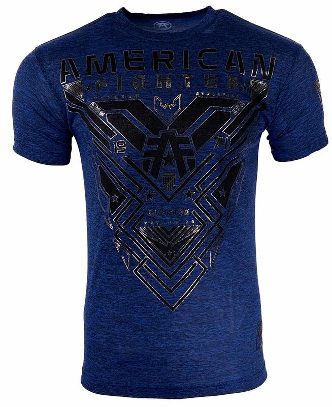 AMERICAN FIGHTER Men's T-Shirt DURHAM TEE Athletic Biker