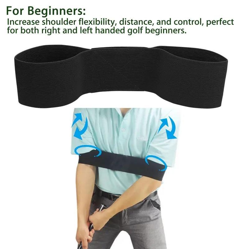 Professional Golf Swing Trainer Arm Band, 1 Count Golf Swing Gesture Band, Golf Training Swing Aid, Golf Accessories, Golf Equipment