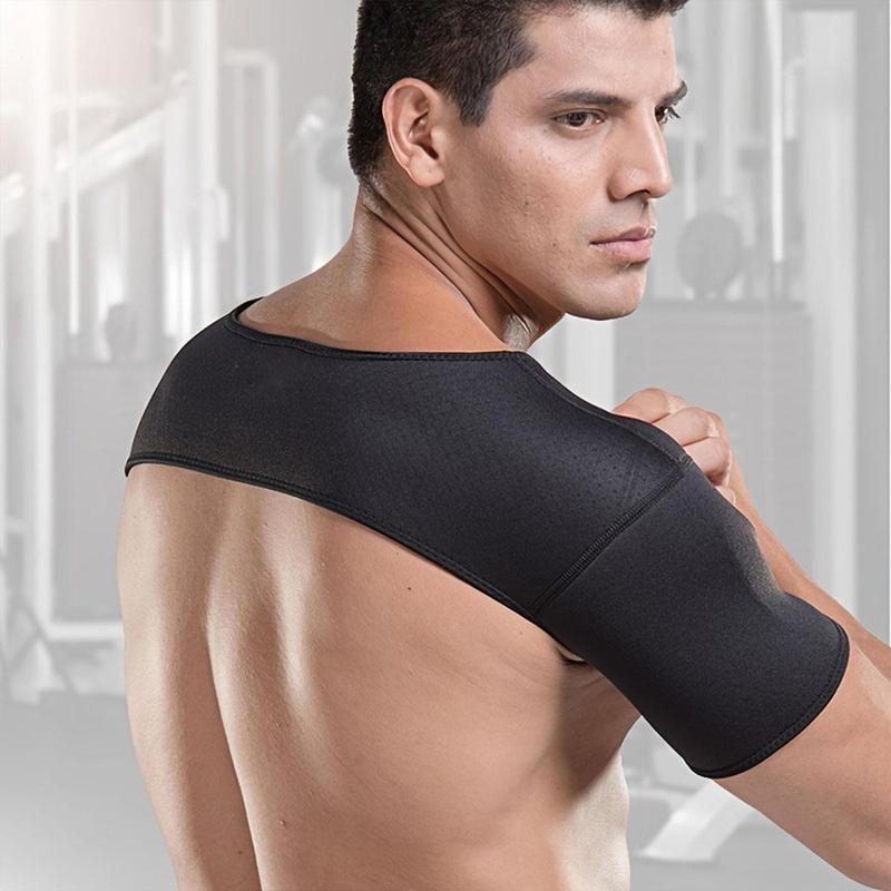 Solid Color Shoulder Protector, 1 Count Sports Shoulder Support, Shoulder Protective Gear for Men & Women, Fitness Accessories for Home Gym