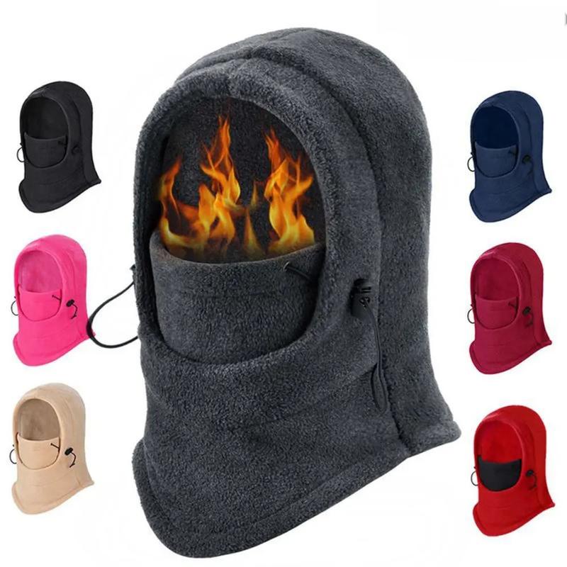 [TikTok Top Seller] [US Seller] Windproof Fleece Neck Winter Warm Balaclava Ski Full Face Mask for Cold Weather - Unisex