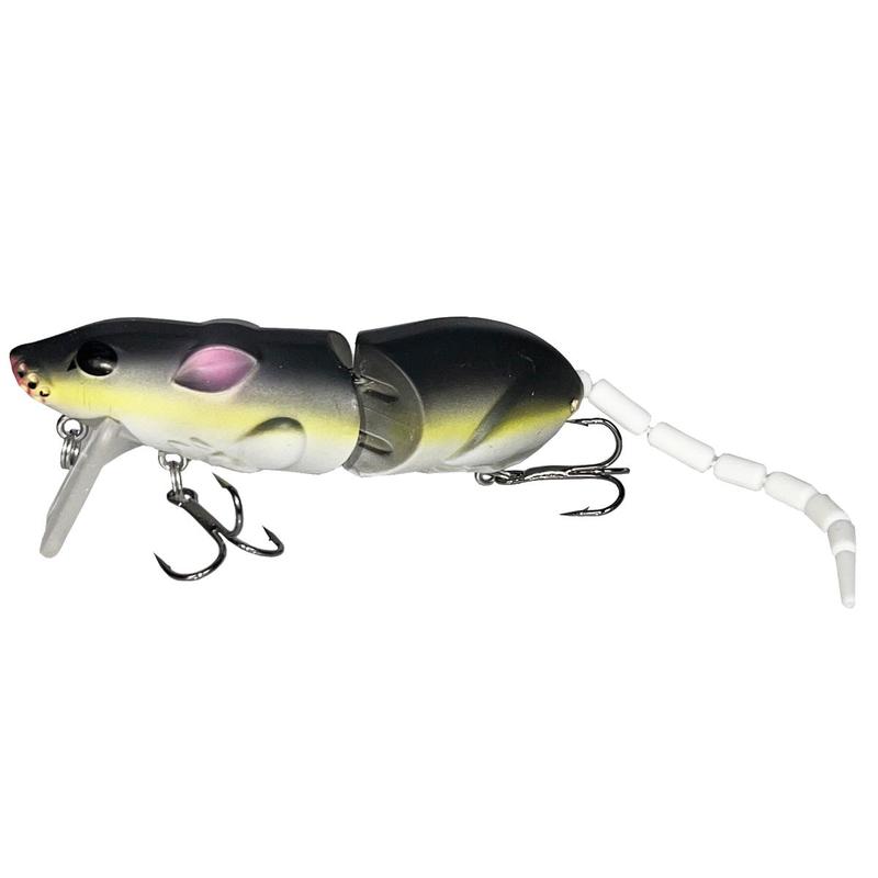 Simulated Mouse Lure with Hook, 3 Counts set Swimbait with Hook, Effective Mouse Lure for Catching Pike and Other Fish