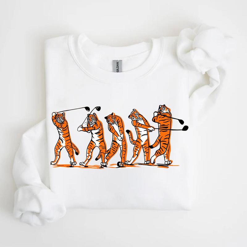 Barstool Golf Tiger Swing T Shirt , Golf Tiger  Sport Classic Sweatshirt, #Hoodie, Comfort Colors