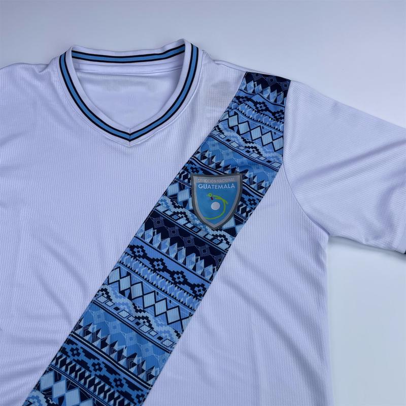 Guatemala National Team 2023-2024 Home Away Camisola de Guatemala White Sports Classic