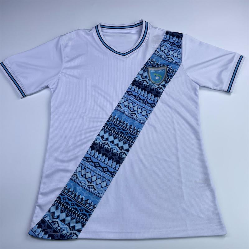 Guatemala National Team 2023-2024 Home Away Camisola de Guatemala White Sports Classic