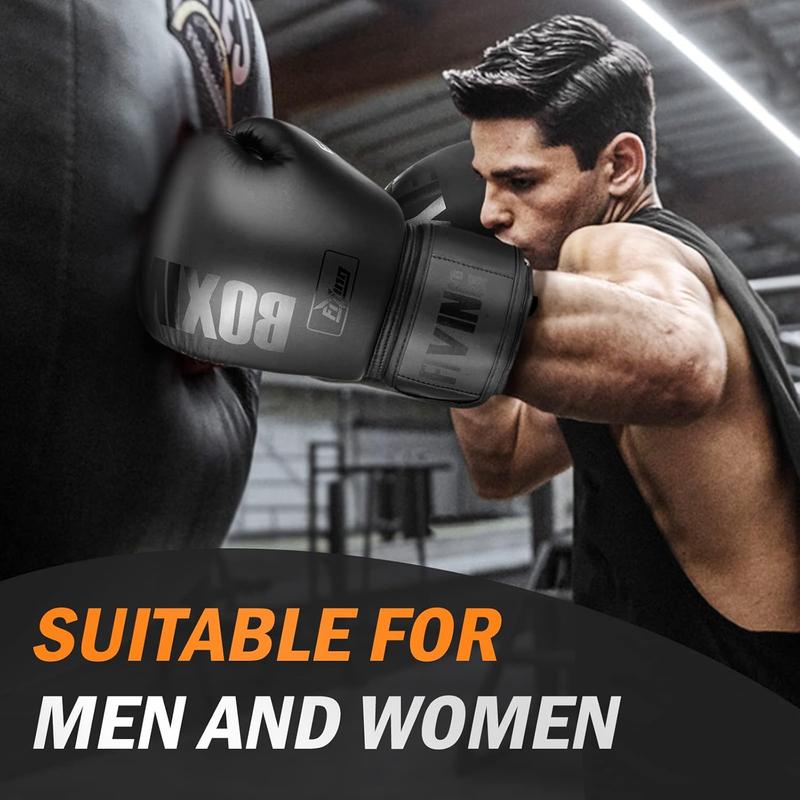 FIVING Boxing Gloves for Men and Women - Suitable for Boxing, Kickboxing, Muay Thai, MMA, and Heavy Bag Training