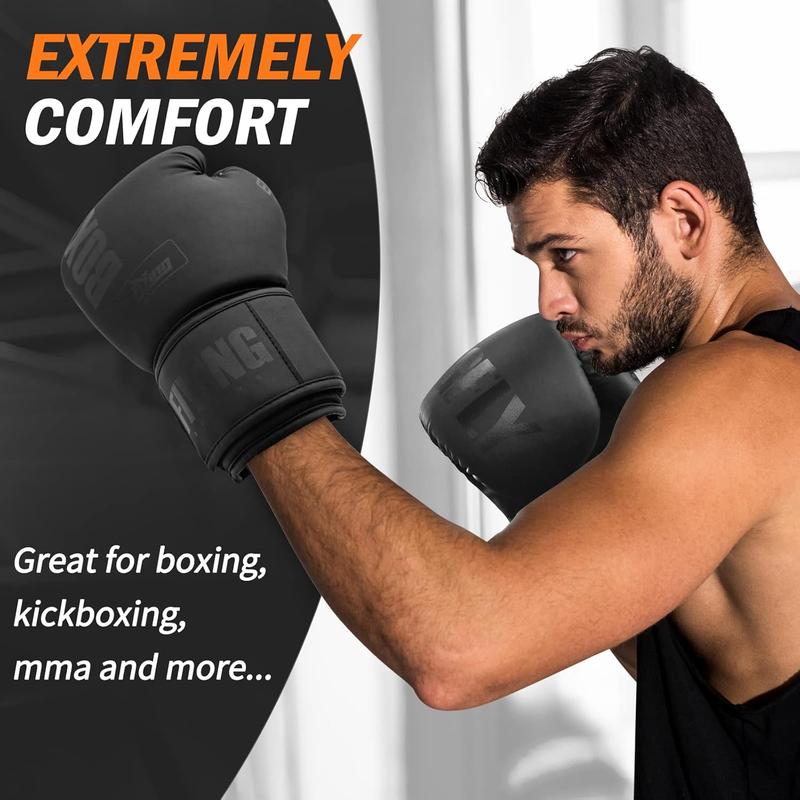 FIVING Boxing Gloves for Men and Women - Suitable for Boxing, Kickboxing, Muay Thai, MMA, and Heavy Bag Training