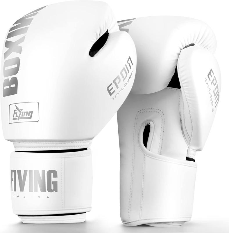 FIVING Boxing Gloves for Men and Women - Suitable for Boxing, Kickboxing, Muay Thai, MMA, and Heavy Bag Training