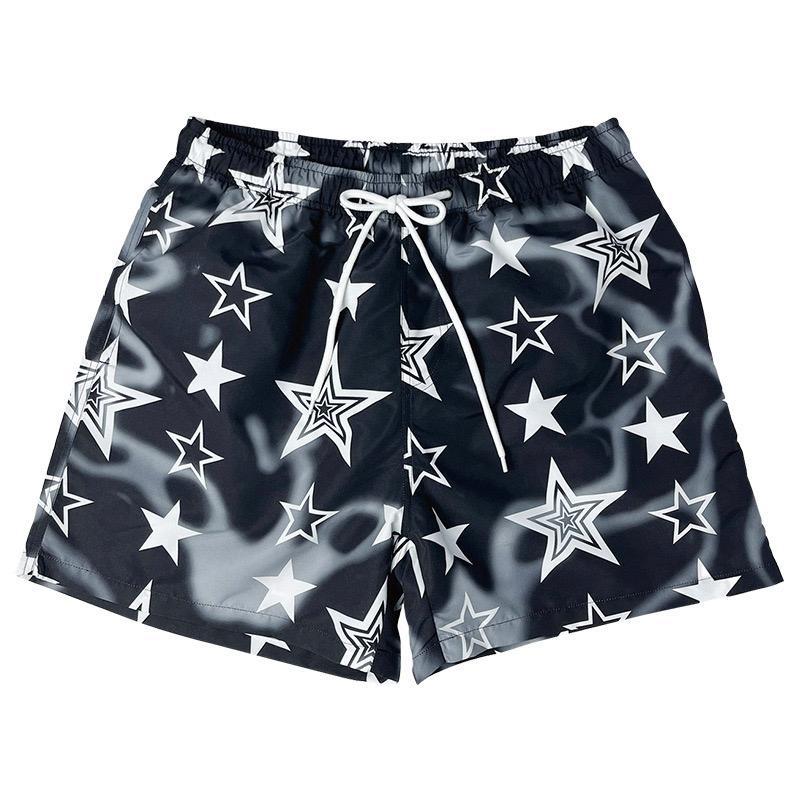 Men's Quick Drying Sporty Drawstring Waist Shorts for Summer, Gym Shorts