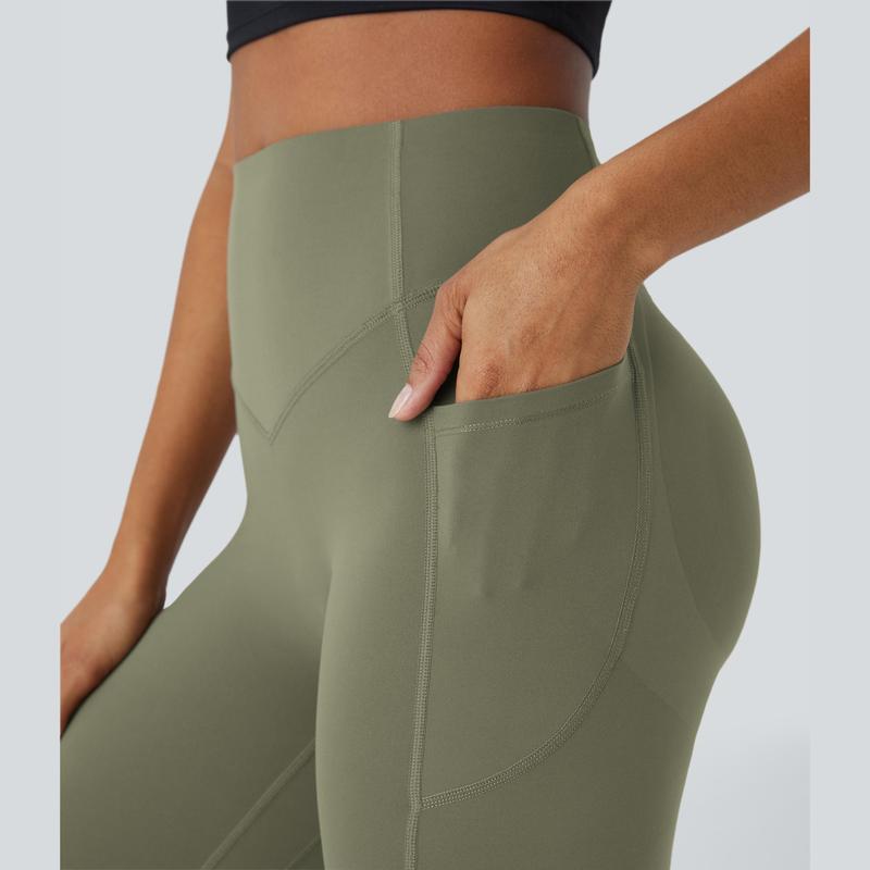 High Waisted Butt Lifting Tummy Control Side Pocket Shaping Training UltraSculpt Leggings