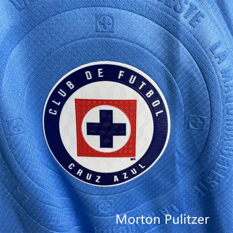 24 25 Mexico cruz Azul Blue Cross Home Jersey Fan Edition