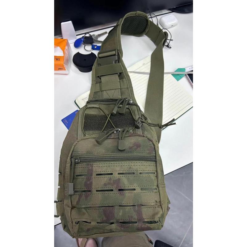 Tactical Backpack-1000D Waterproof Military Backpack -Cut CCW Bags Sling Bag Tactical Satchel Shoulder Bag Men