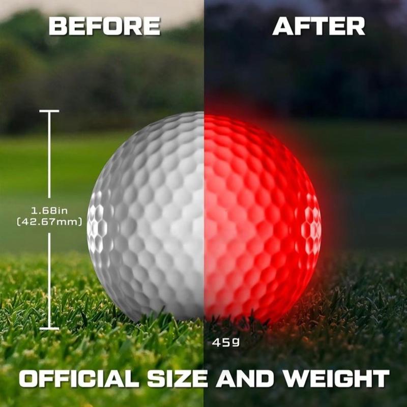 GlowV1 - VIRAL LED Activated Golf Ball - Premium materials