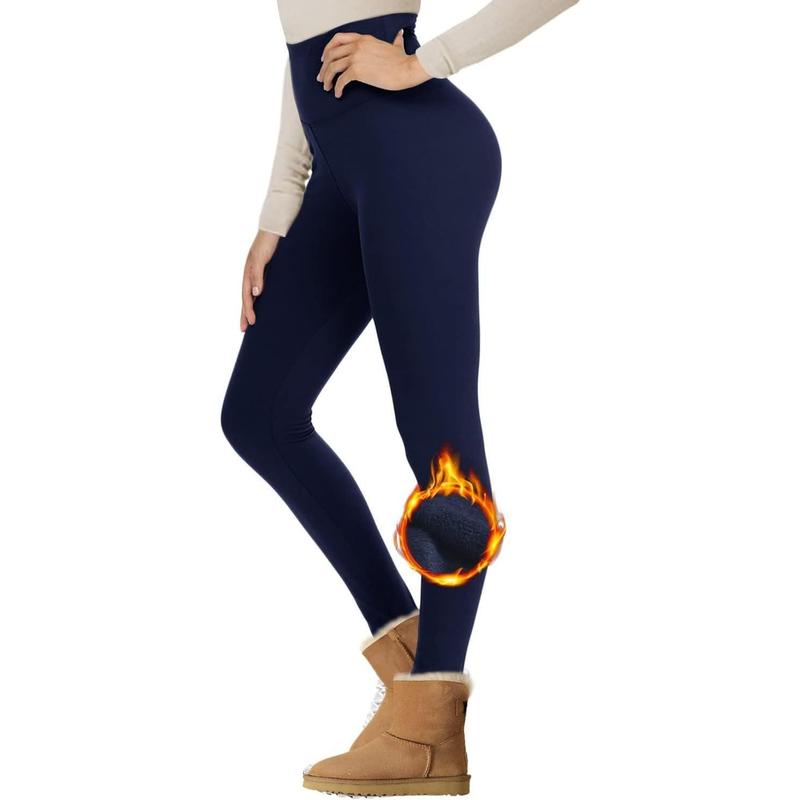 Autumn and Winter Hot Sale Velvet Padded Leggings Thermal Slim Fit High Waist Yoga Pants Exercise Running Workout Pants