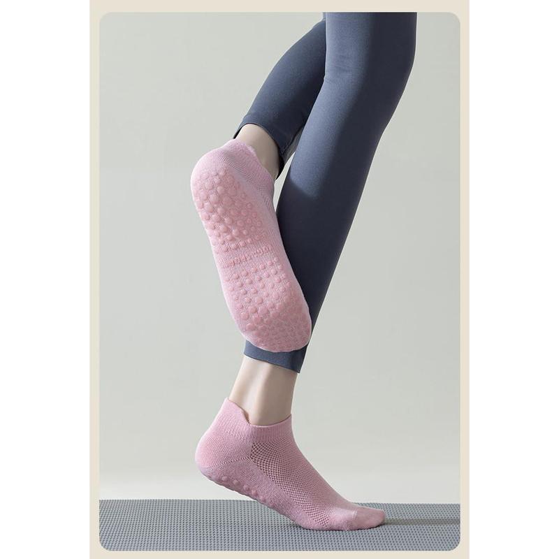 Grip Socks for Women Pilates Grip Socks Non Slip Yoga Sock with Grips for Barre