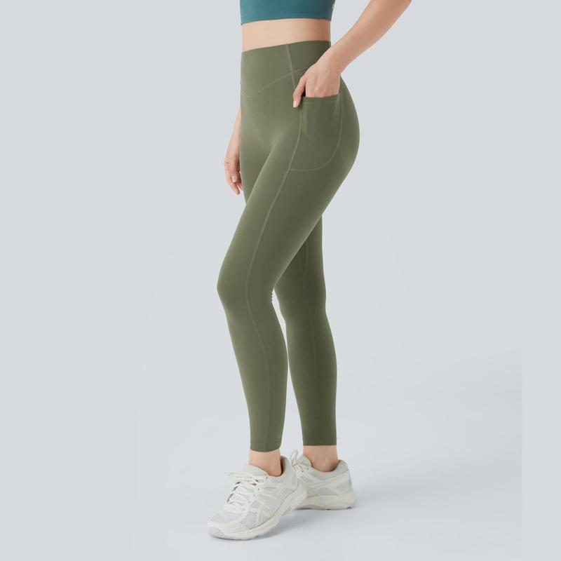 High Waisted Butt Lifting Tummy Control Side Pocket Shaping Training UltraSculpt Leggings