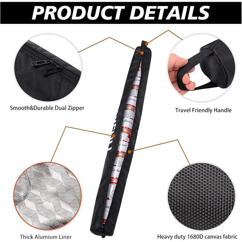 Sleeve for Golf Bag, Insulated Golf  Sleeve Holds 7-Cans Beverages, Sling Golf Cooler Bag,  Golf Accessories Golf Gifts for Men