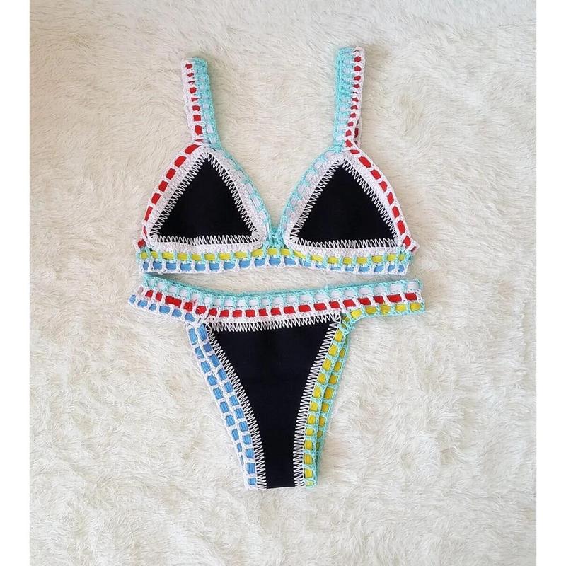 Crocheted Bikini Set