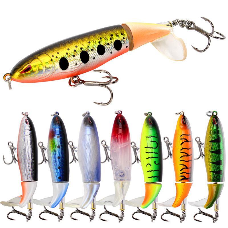 Artificial Hard Fishing Lure, 8 Color Bionic Fishing Bait with Barbed Hook, Outdoor Fishing Accessories for Fishing Lovers