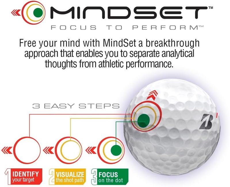 Bridgestone Golf 2024 Tour B RX Mindset White