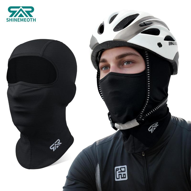 Comfort Summer Cycling Balaclava Face Mask, 3 Counts Ice Silk Highly Breathable Sports Cycling Mask, Comforts Full Face Mask for Men & Women, Bike Equipment