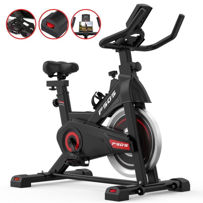 ZHI SHANG01-Exercise Bike, Stationary Bikes for Home Indoor Cycling Bike Cycle Bike with Digital Display & Comfortable Seat Cushion