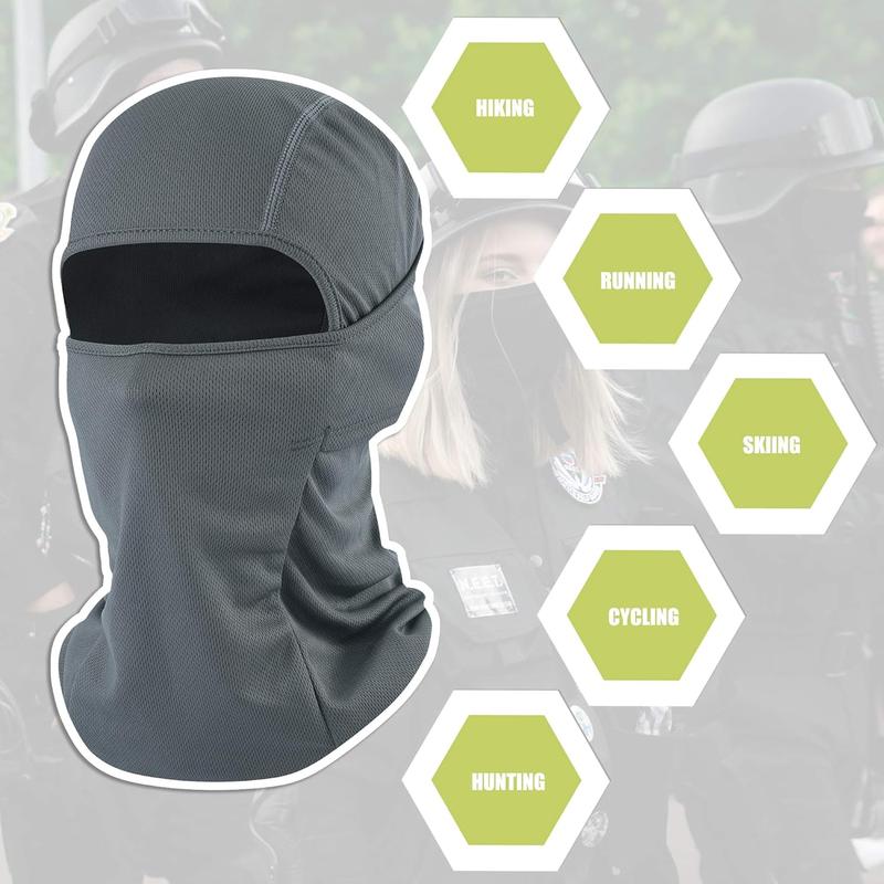 Balaclava  Mask Adjustable Windproof UV Protection Hood