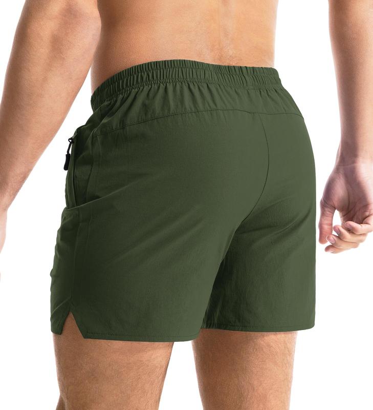 Aolesy Men's Gym Shorts Linerless & Liner - 5