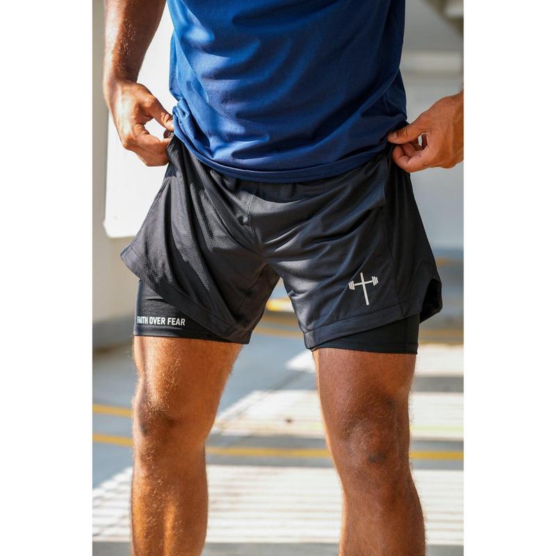 Faith Over Fear Liner Shorts