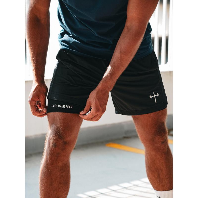 Faith Over Fear Liner Shorts