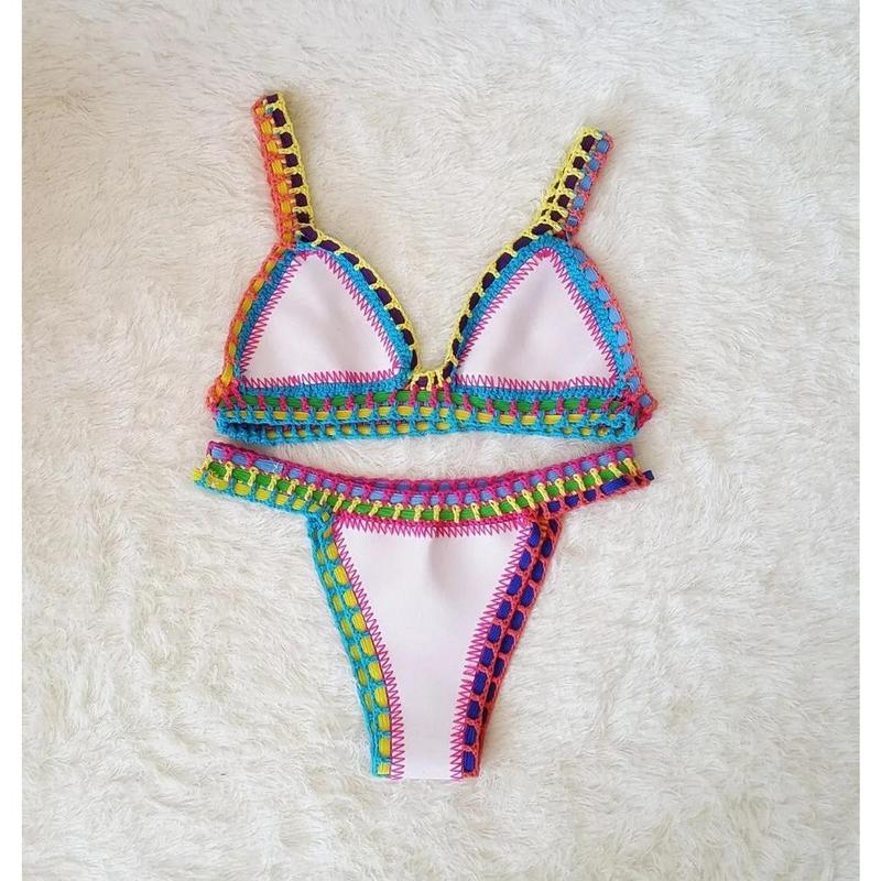 Crocheted Bikini Set