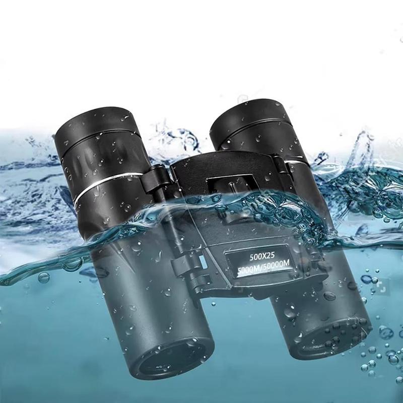 50000m 500X25 Zoom Binoculars, Portable Binoculars, Long Range Binoculars, Professional High Power Binoculars for Camping & Hiking