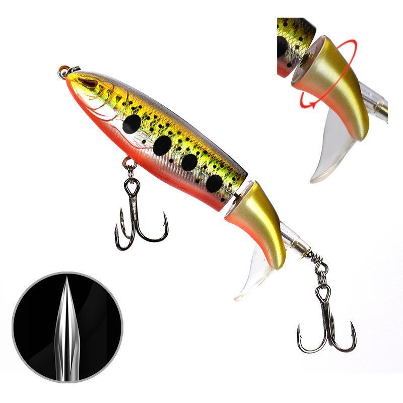 Artificial Hard Fishing Lure, 8 Color Bionic Fishing Bait with Barbed Hook, Outdoor Fishing Accessories for Fishing Lovers